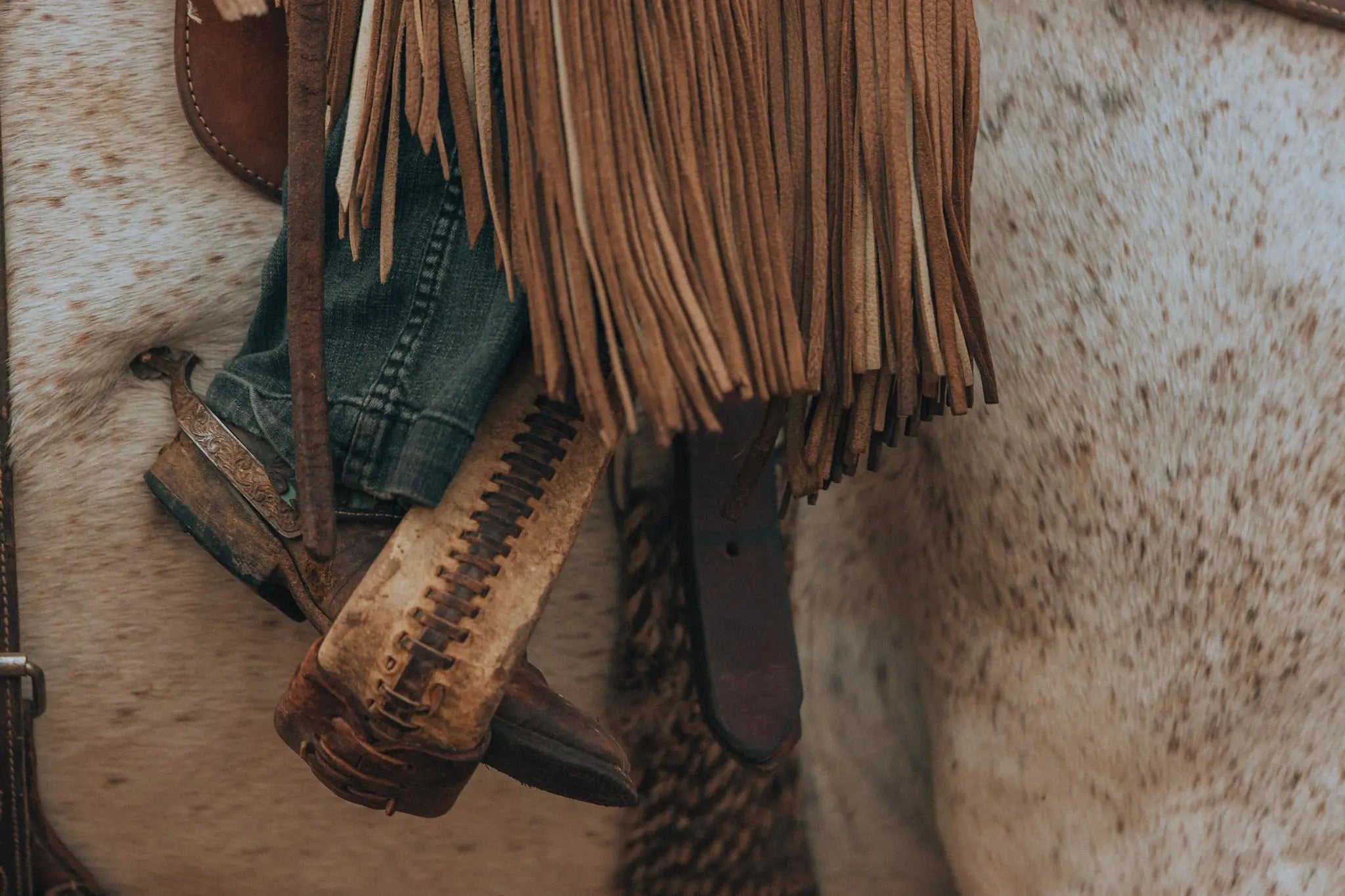 traditional-ranching-tools-saddles-lariats-and-spurs